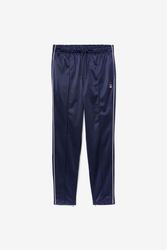 Fila Pants Mens Navy - Tricot Track - Philippines 4729853-QB